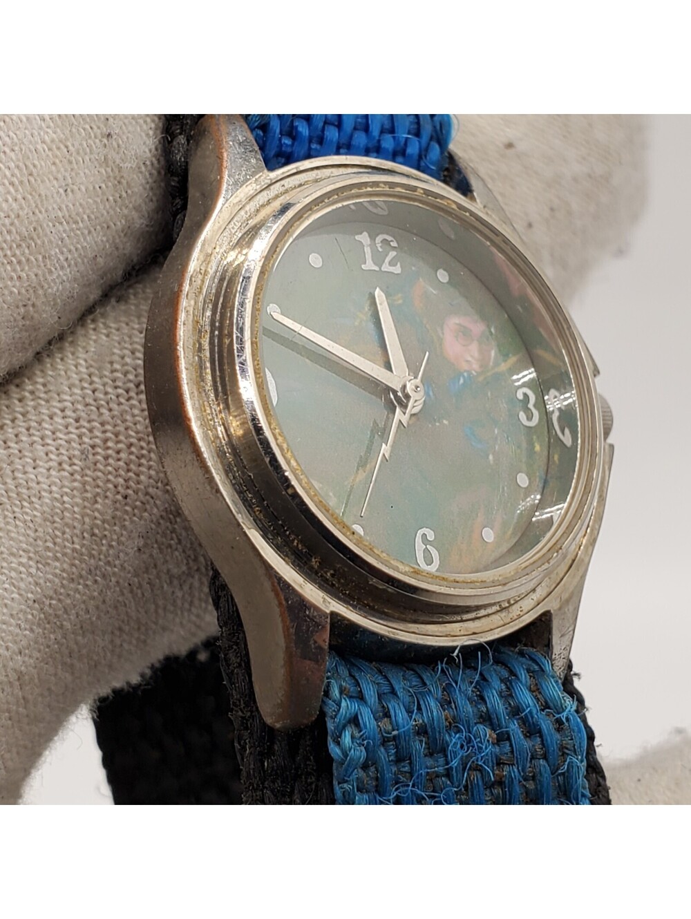 2006 Harry Potter Kids Watch 28mm Blue Purple Band New Battery - Picture 7 of 14